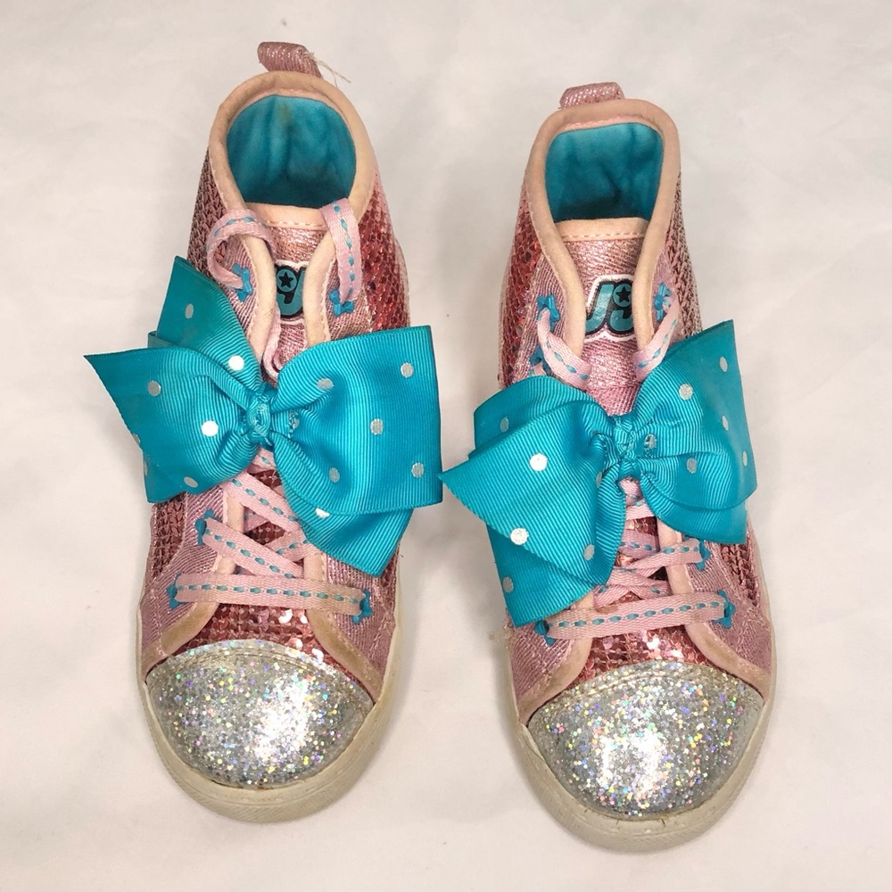 JoJo Siwa Girls High Top Sneakers Size 12